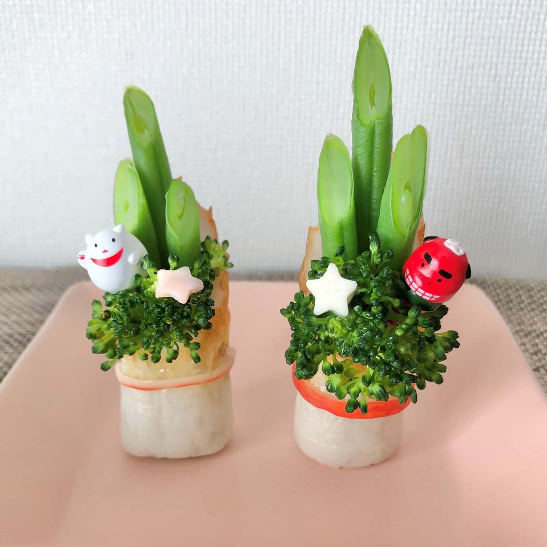 2022年お正月はコレに決めた!おせちの1品に【ちくわ門松】作ってみない?驚くほど簡単なのに可愛くて盛り上がるよ☆