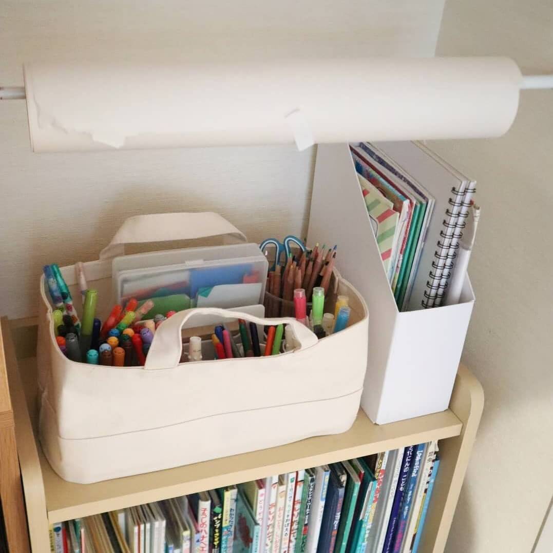 【子どもの文房具収納】はさみや色鉛筆…もう「片付けなさ~い!」と言わなくてOK!子どもが自分で片付ける収納アイデア5選