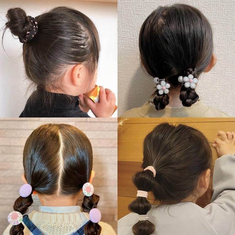 不器用でも大丈夫!忙しい朝の簡単「登園ヘアアレンジ」子どもからの「かわいい髪型にして♡」がもう怖くない!