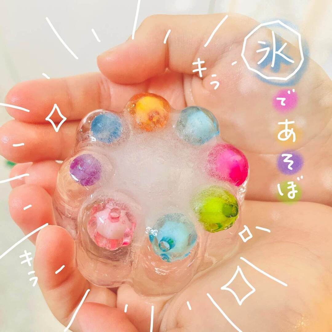 子どもの集中が続く!【氷遊び】はお風呂や暑い日のおうち遊びに大活躍!知育要素もたっぷりのアイデア7選