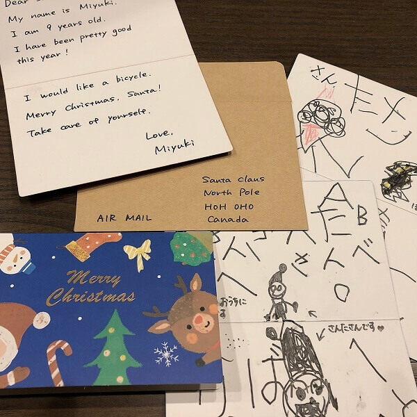 まだ間に合う【サンタさんへの手紙】日本語OK!切手代110円だけ!カナダから素敵な返事が届くよ♪