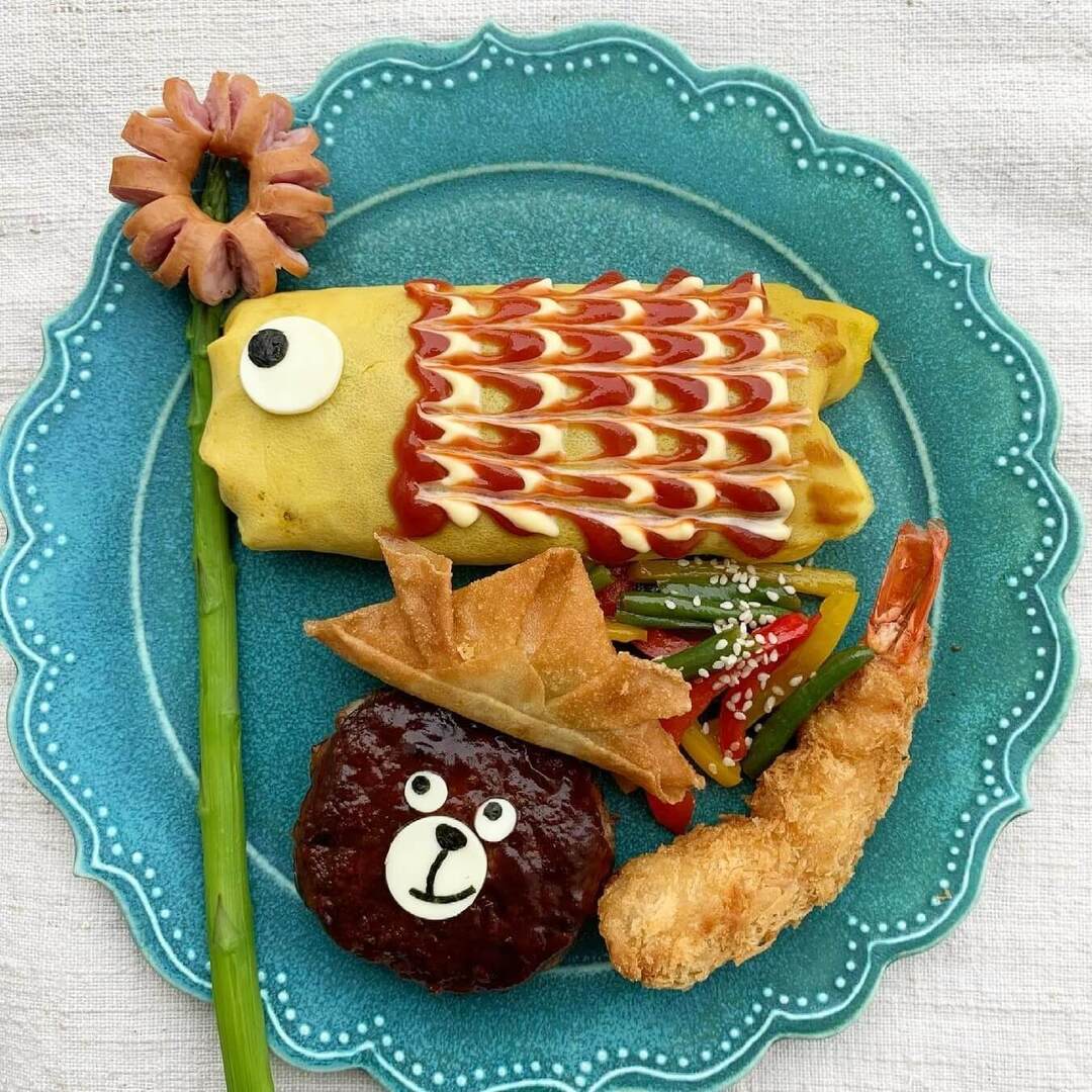 【こどもの日ごはん】子どものテンション爆上がり!こいのぼり、かぶと、金太郎モチーフも!?絶対喜ぶアイデア9選!