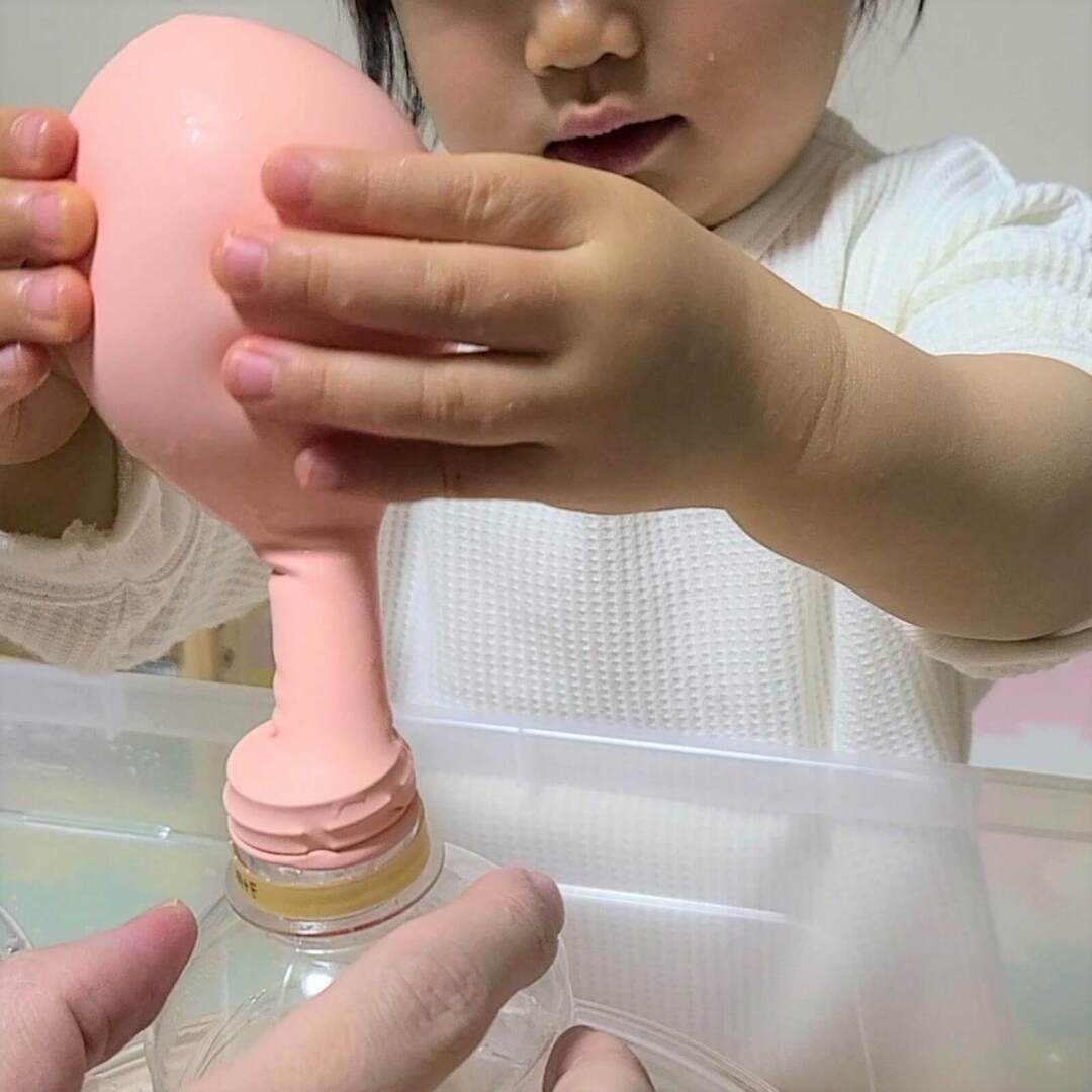 わが子の理系脳を【100均グッズ】で鍛えよう!風船がぷっくり~シュ~ン絶対盛り上がる簡単おうち実験